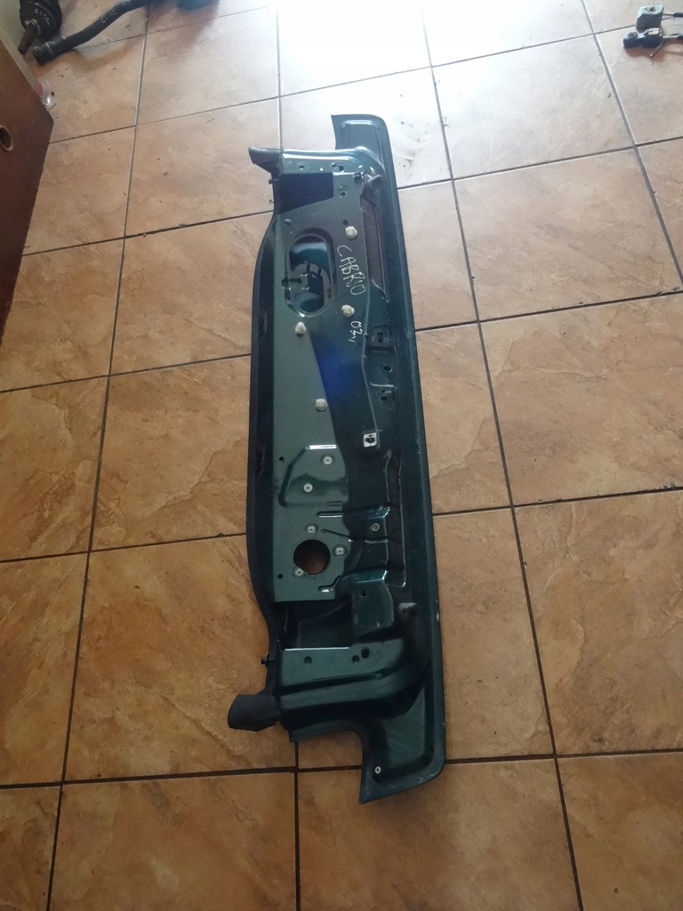 фото №6, Peugeot 206 2.0b 03' cabrio крышка багажника багажника задняя