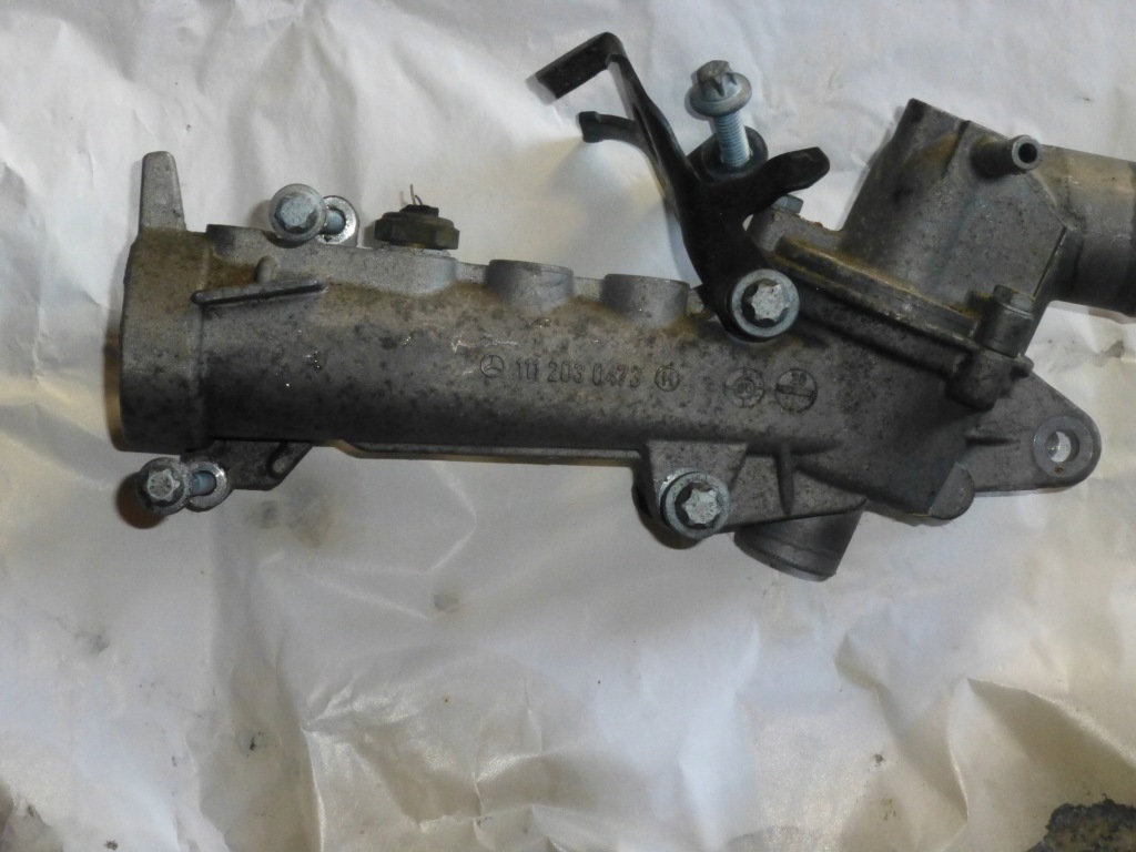 фото №1, Корпус термостата 111203473 mercedes slk r170