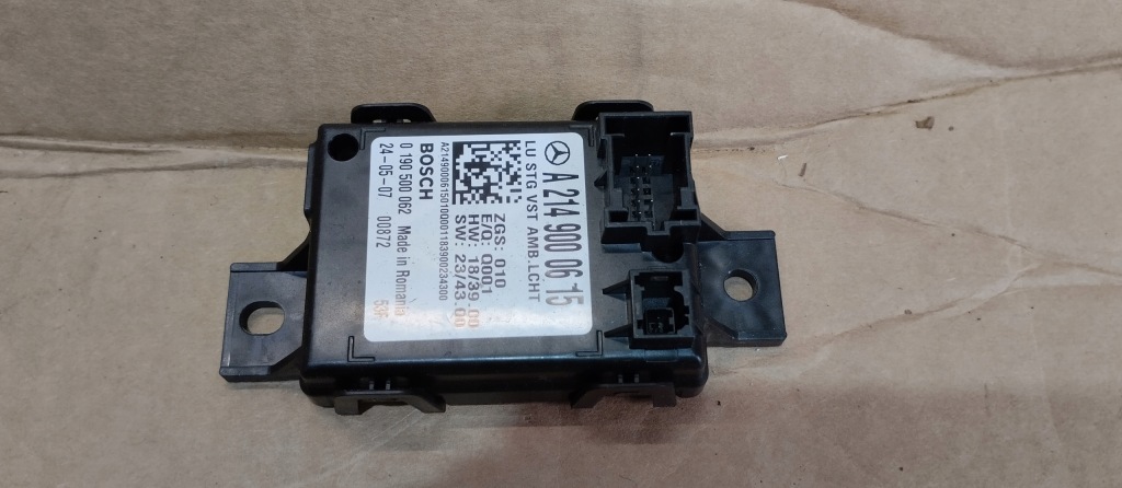 фото №1, Модуль блок управления освещение ambiente mercedes e klasa w214 a2149000615