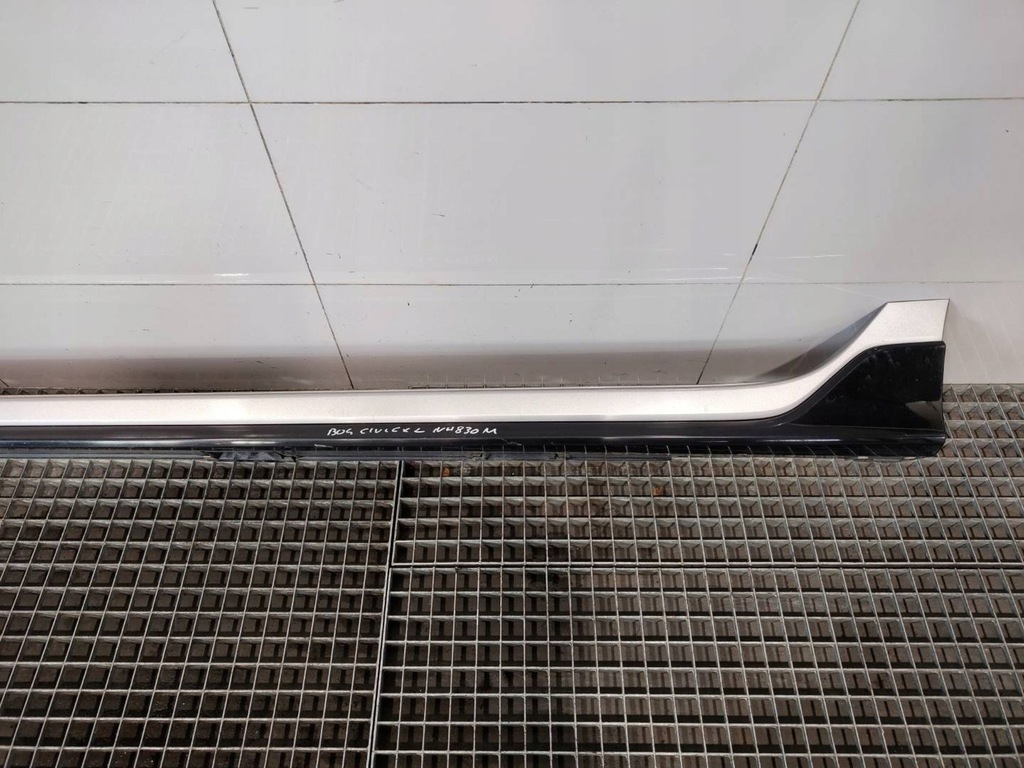 фото №6, Молдинг порог левая порог левый honda civic x sport line type-r nh830m