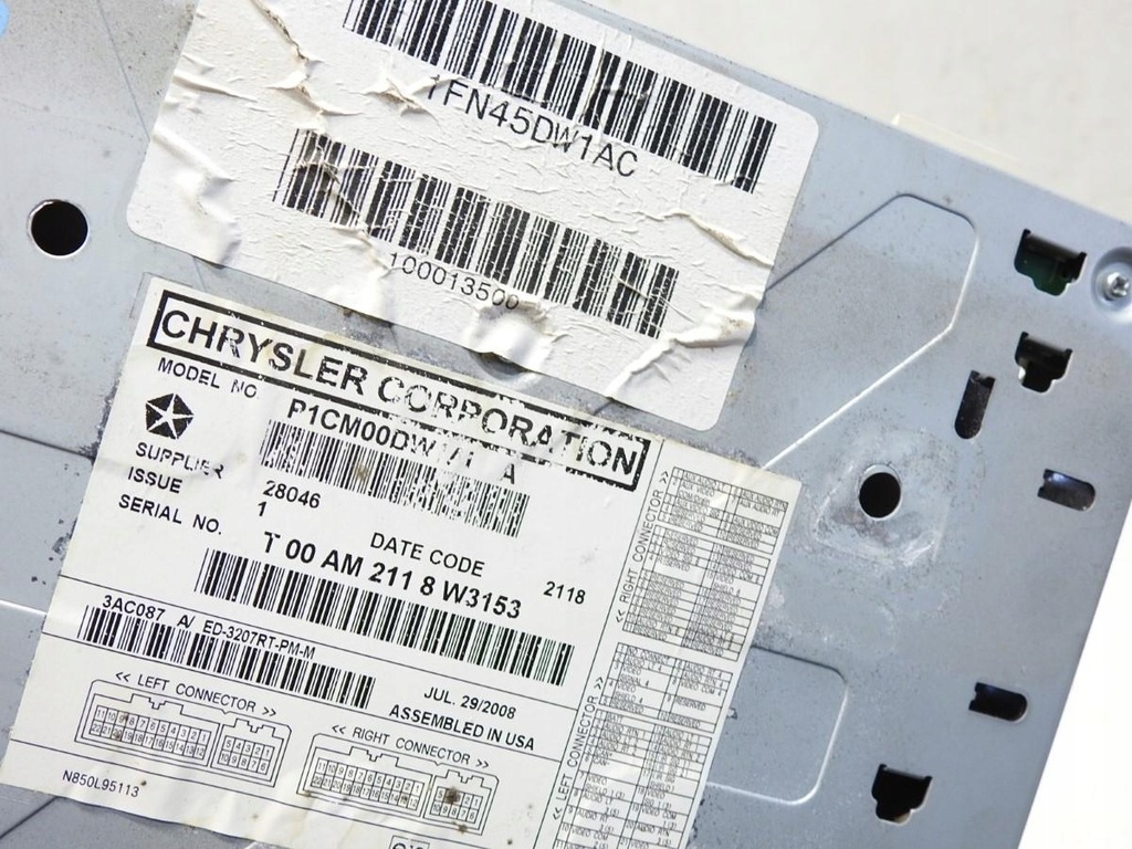 фото №6, Дисплей монитор dvd dodge journey i 1fn45dw1ac