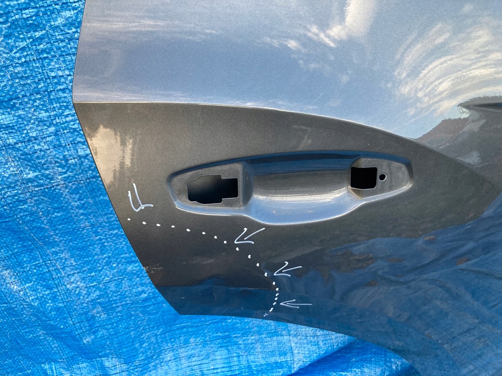 фото №8, Vw t-roc дверь правый задняя задние правое