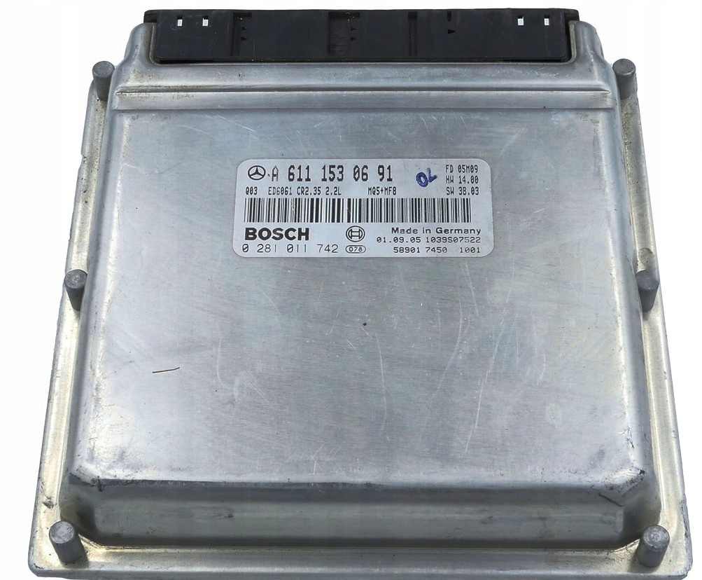 Купить Блок управления mercedes a6111530691 0281011742 cr2.35 программирование
