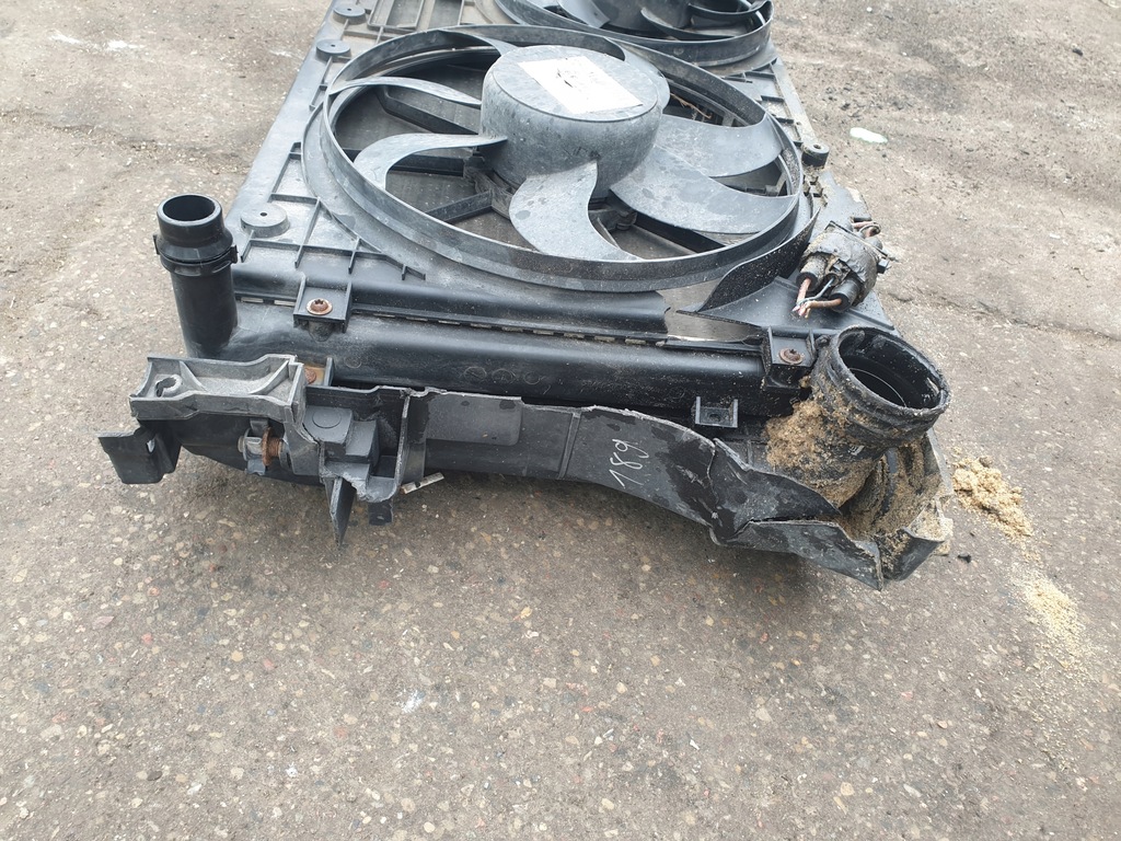 фото №5, Комплект радіатор вентилятори audi a3 8p 2.0 tdi