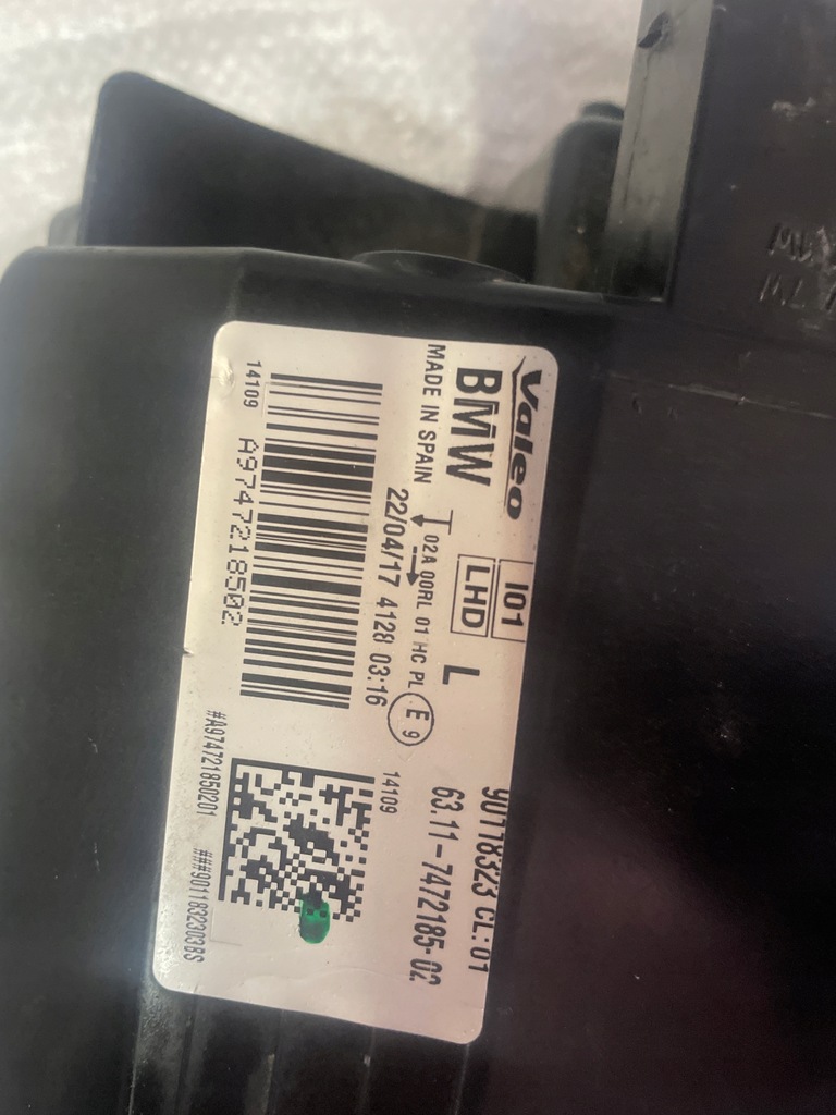 фото №3, Bmw i3 адаптивний led ліва лампа фара