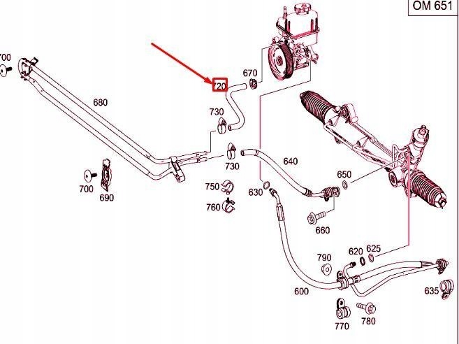 Патрубок mercedes-benz 311 cdi універсал 14s оригінальний a9064664381 Оригінал