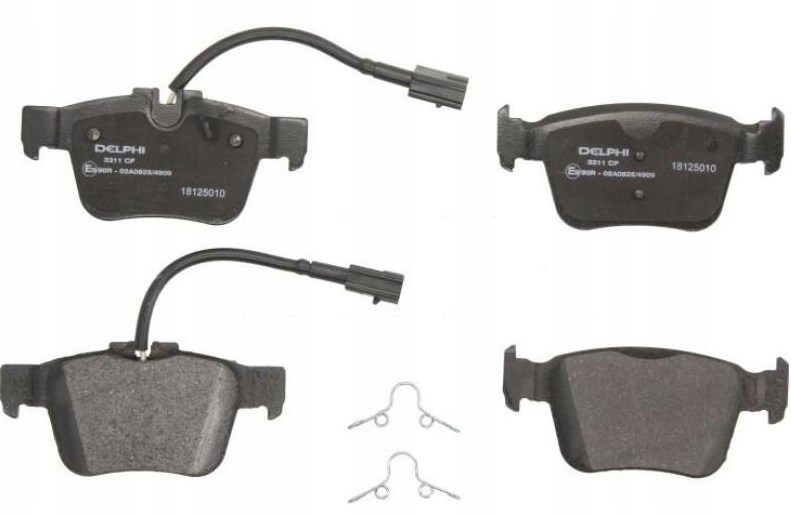 фото №3, Delphi тормозные диски тормозные колодки alfa romeo giulia stelvio 2015- 292x22 задняя