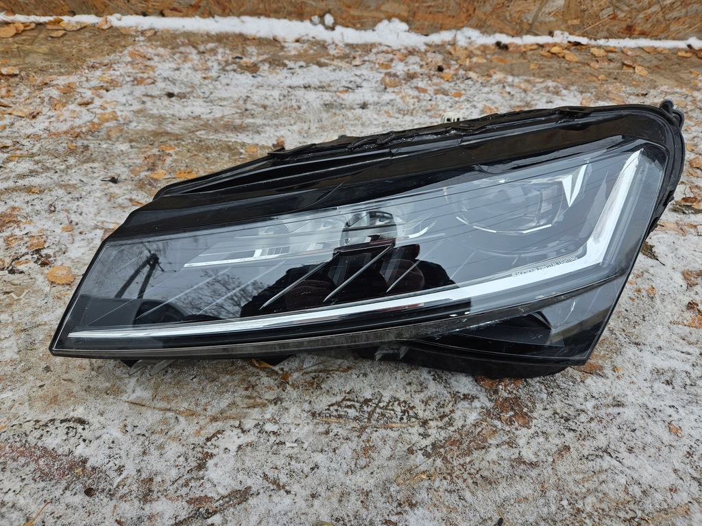 фото №1, Skoda superb iii 3 lift full led лампа левая перед