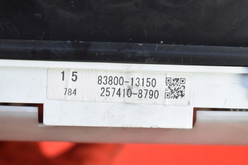 фото №9, Лічильник прилади eu 83800-13150 toyota corolla verso 1 i 2.0 d-4d 90 km 01-04