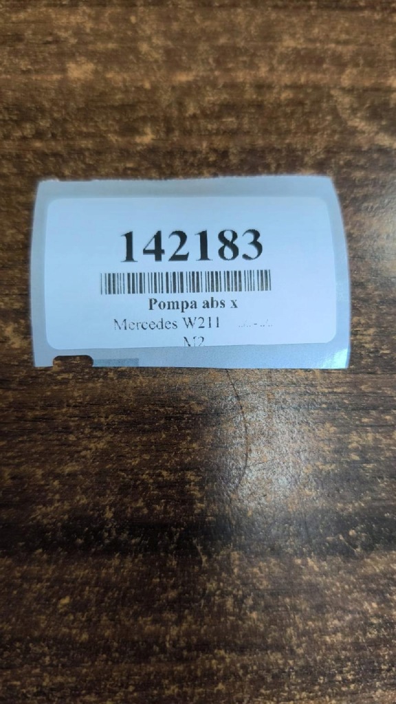 Mercedes w211 насос abs a0054315012 Оригінал