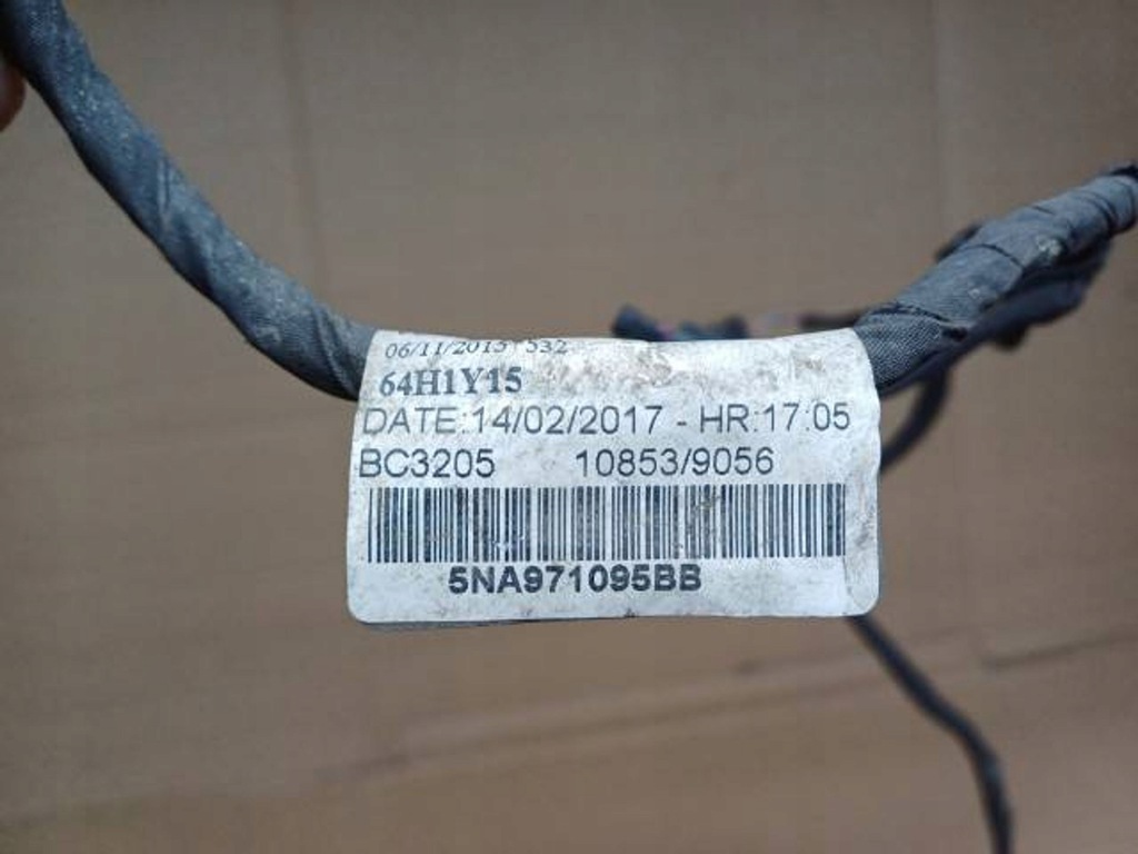 фото №9, Vw tiguan ii джгут електропроводка бампера перед 5na971095bb пошкоджена