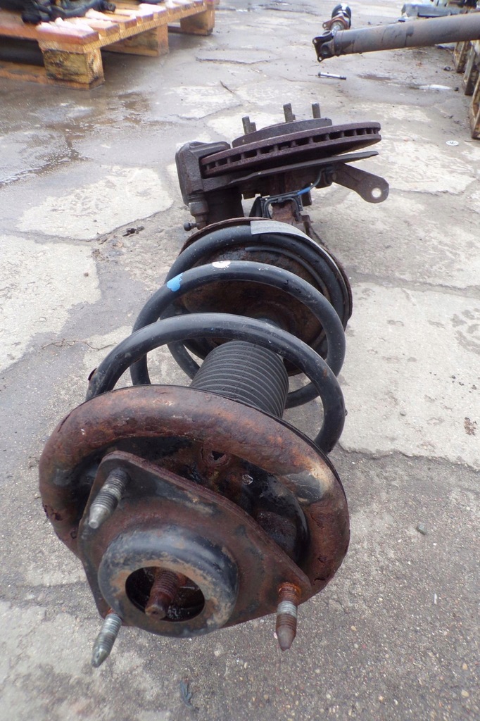 фото №11, Амортизационная стойка поворотный кулак правый peugeot 4007