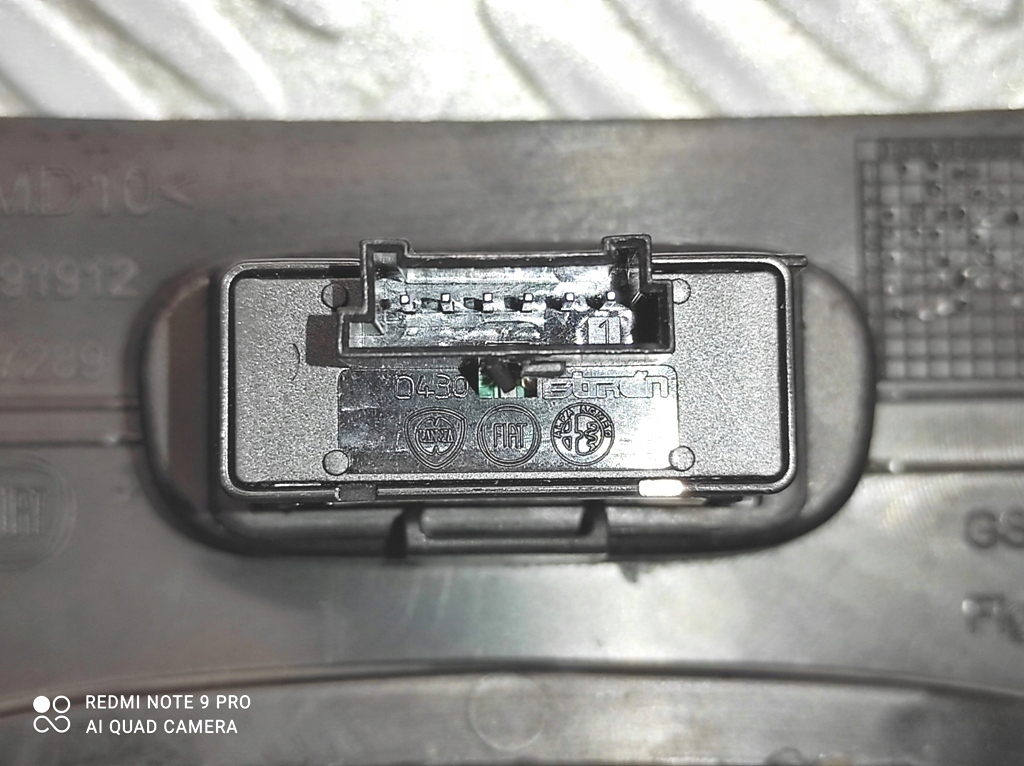 фото №14, 735491912 рамка домкрата передач переключатель окон fiat panda iii