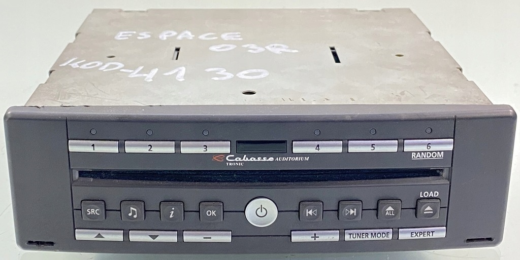 фото №2, Renault espace 4 iv 03 r радіо cabasse з код pilot