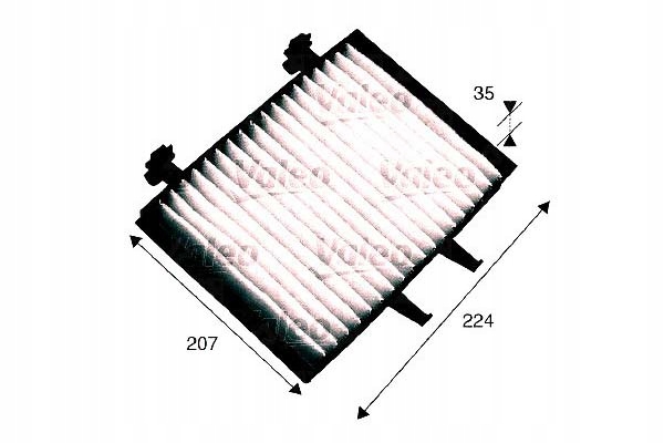 фото №1, Valeo фильтр кабины mitsubishi space, space runner