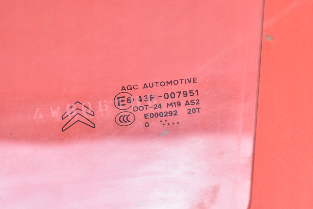 фото №6, Стекло боковая левая перед передняя citroen ds3 10-14