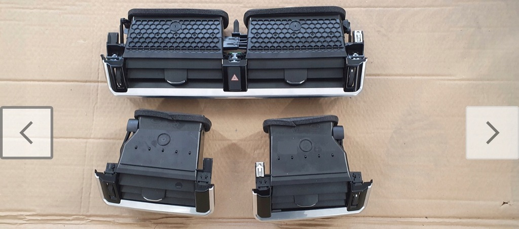 фото №3, Решётки обдув левая правая центральная velar l560