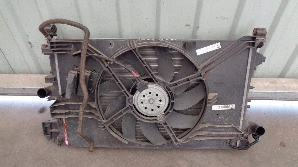 фото №7, Радиатор вентилятор fiat croma 2 ii lift fl 1.8 16v 07-11r.