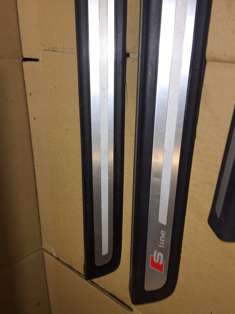 фото №6, Audi q5 8r накладки порогові комплект s-line 8r0853376