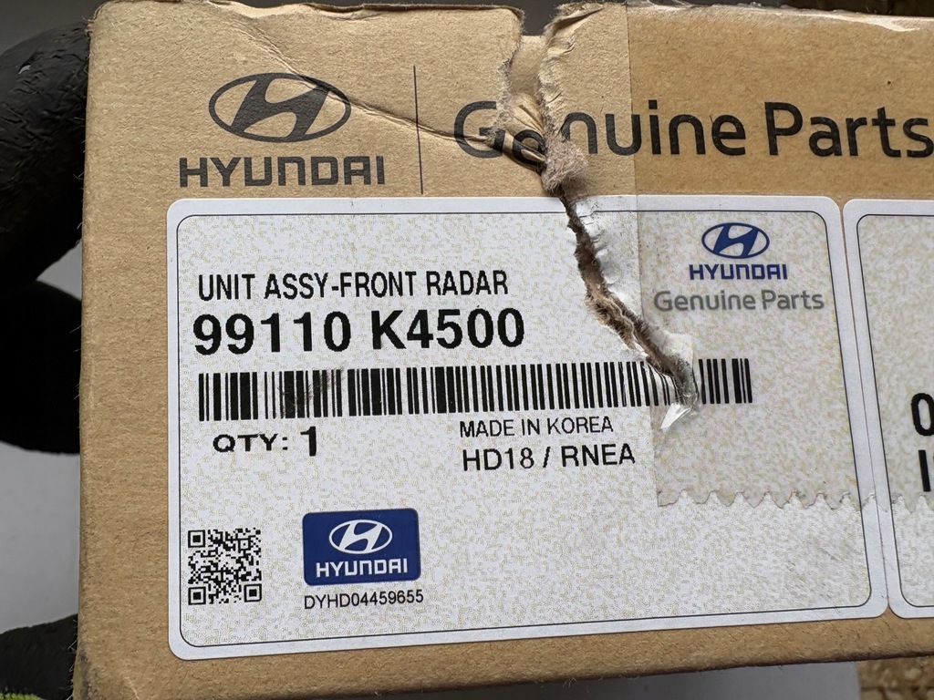 фото №7, Радар модуль датчик distronic hyundai kona 17-23 r. 99110k4500