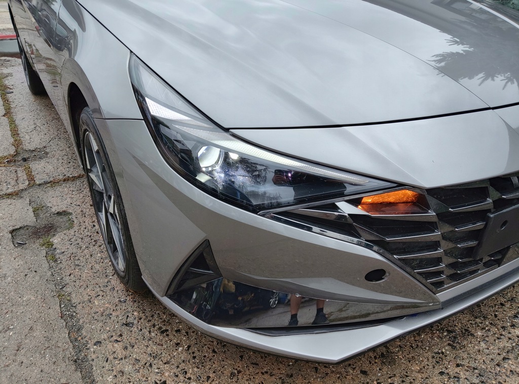 фото №11, Hyundai elantra vii капот бампер крила лампа pas передній kompletny перед