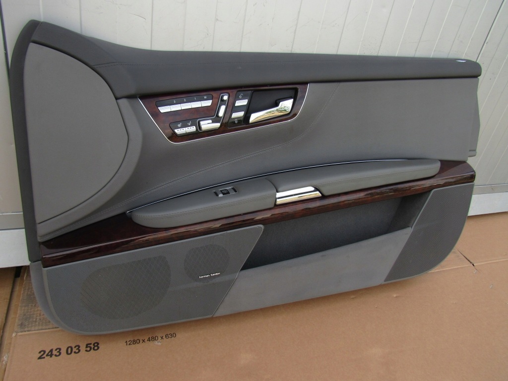 фото №8, Mercedes w216 6.3 amg оббивка сидіння заднє сидіння шкіра