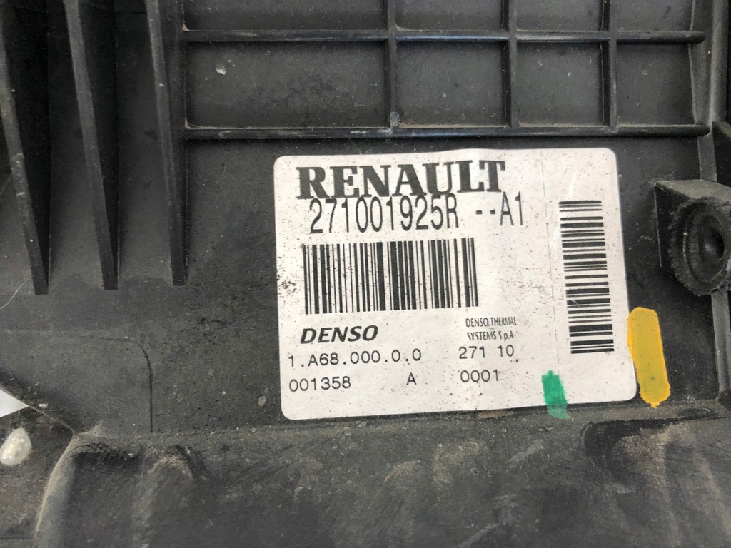фото №2, Отопитель renault master 271001925r a1