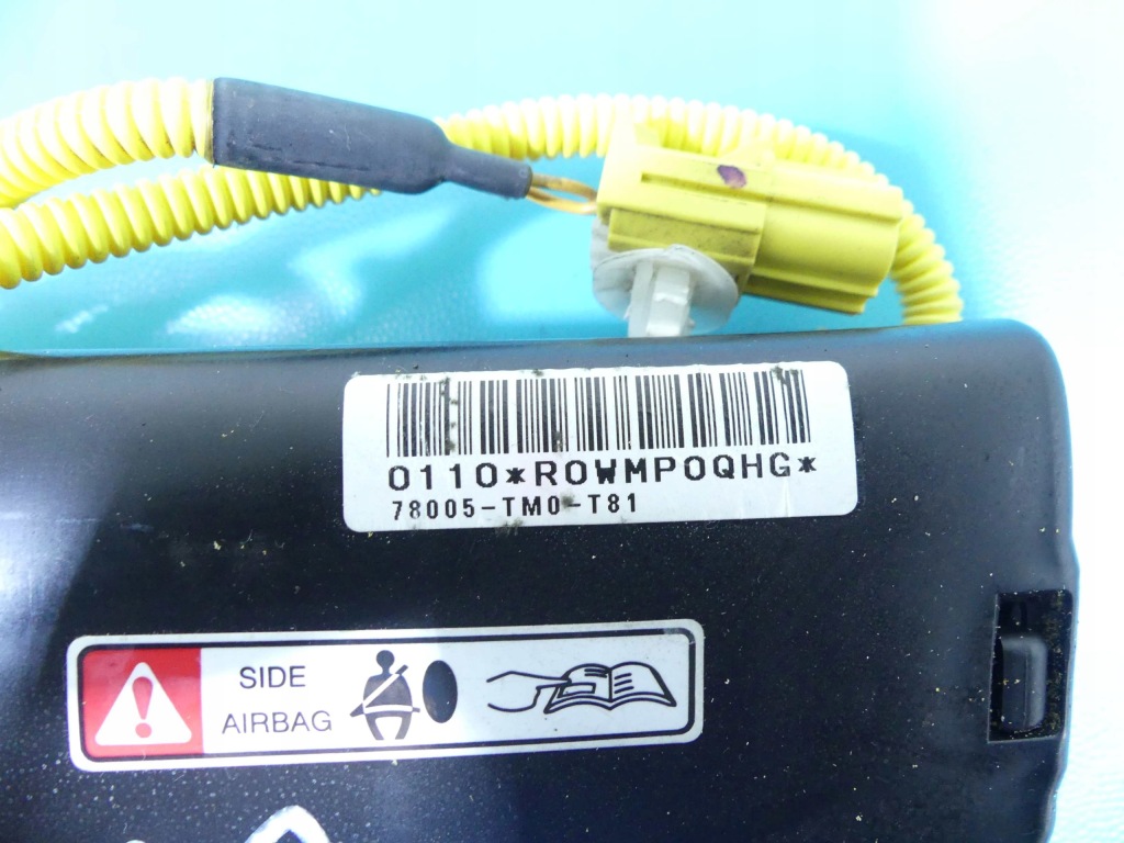 фото №3, Подушка подушка безпеки сидіння лівий перед honda insight ii