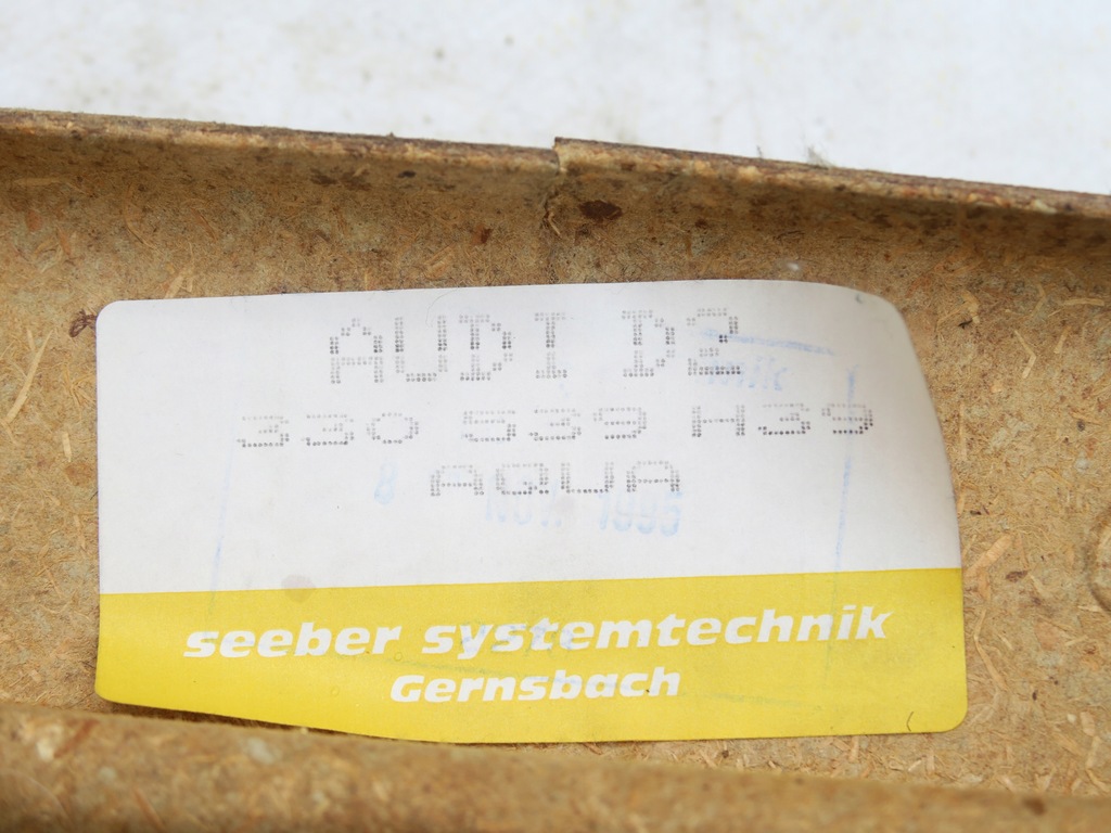 фото №8, Tyły сидений niebieska кожа спинка audi a8 d2