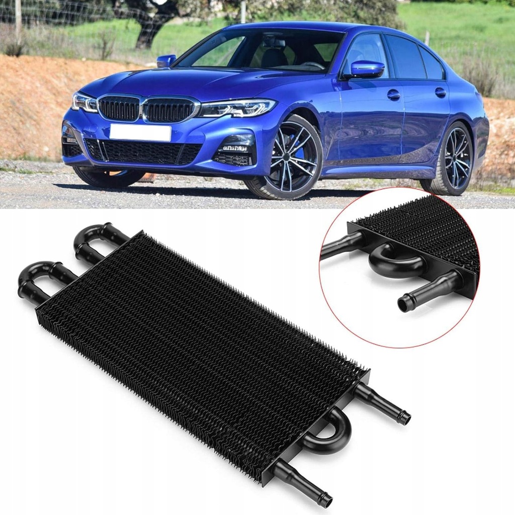 фото №7, Радиатор масла uniwersalnyna усилителя коробки передач дифференциала 4 rzędów