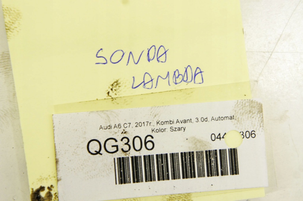 Qg306 audi a6 c7 3.0d датчик лямбда-зонд 4m0906262e Недорого