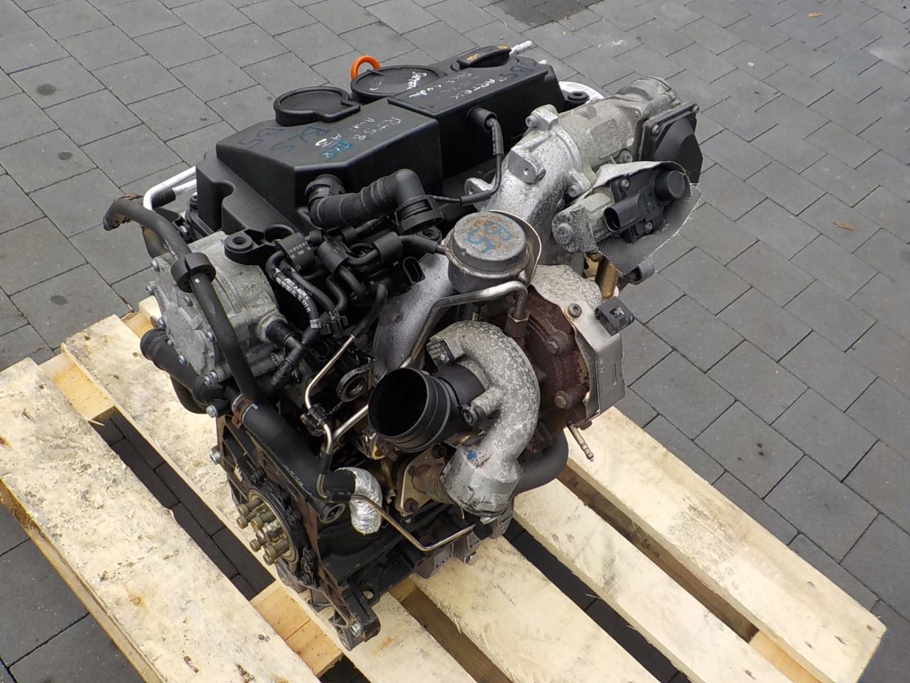 Golf v caddy audi a3 8p 09r 1.9 tdi 105km двигатель bls комплектный  film Киев