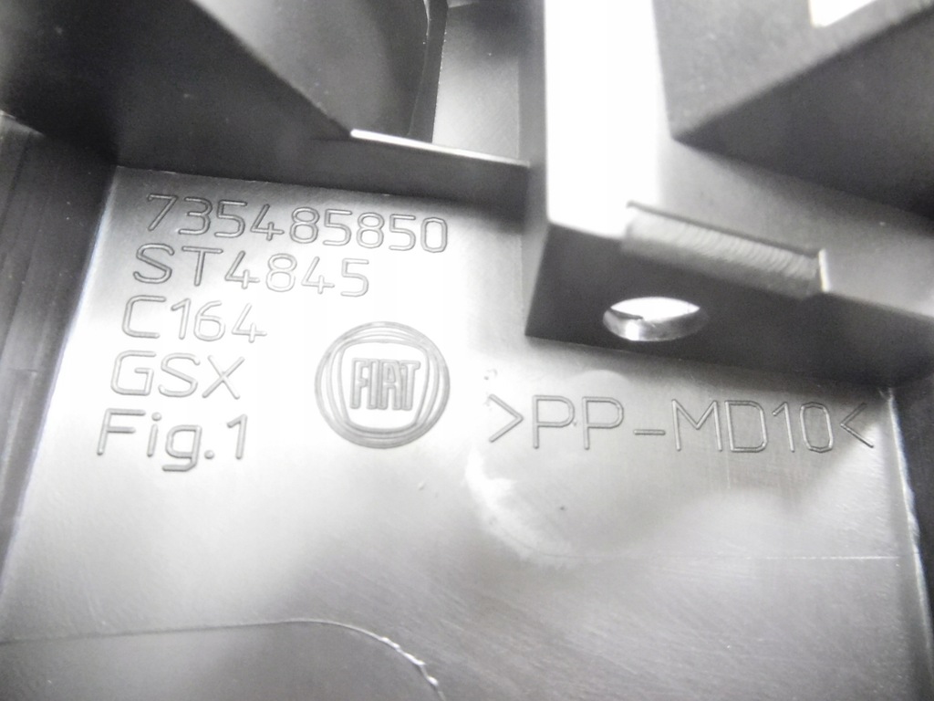 фото №7, Кришка панелі приладової панелі fiat punto оригінальний номер 735501756