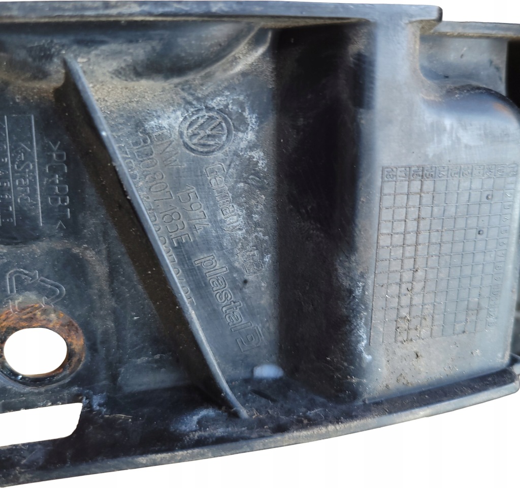 фото №5, Vw phaeton ii lift направляющая бампера левый передний перед 3d0807183e 10-16r