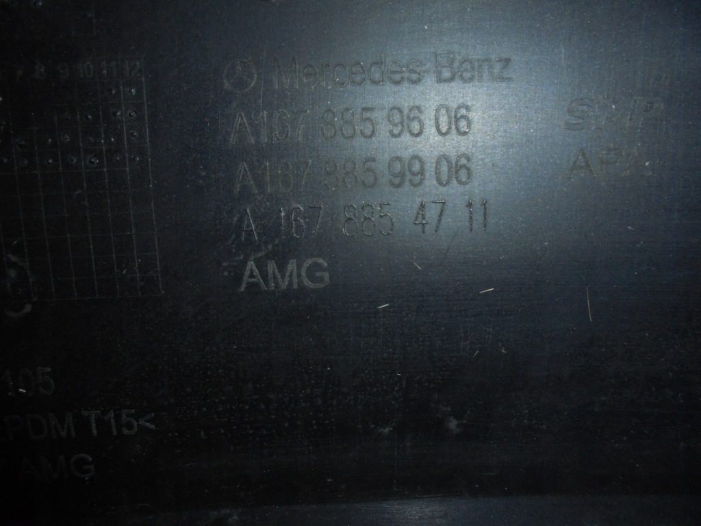 фото №8, Бампер задняя mercedes gle coupe w167 amg