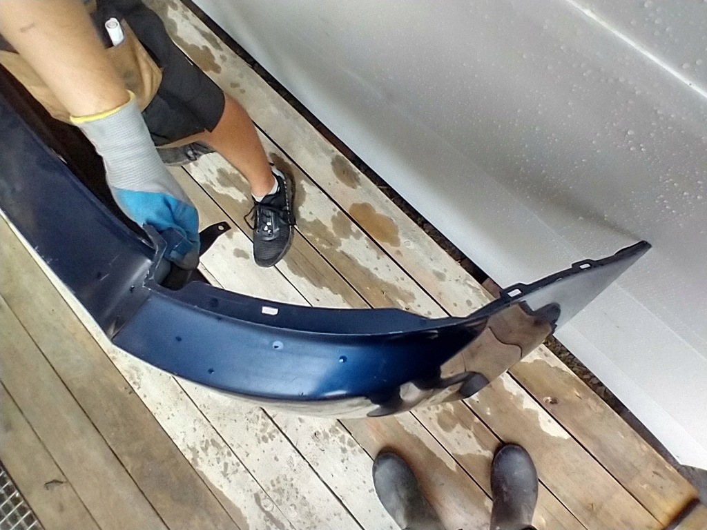 фото №14, Toyota corolla e12 hb 02-05 бампер задний задняя