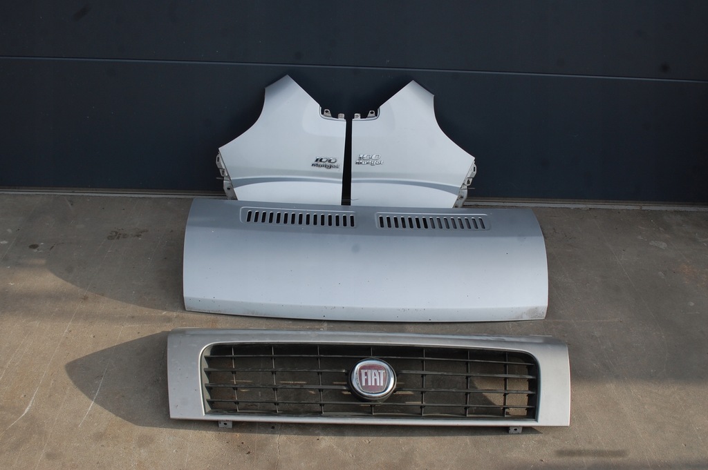 фото №1, Fiat ducato капот крылья решётка радиатора решётка радиатора 06,-