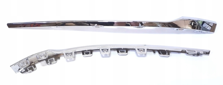 фото №1, Молдинг накладка бампера passat b8 14- хром le