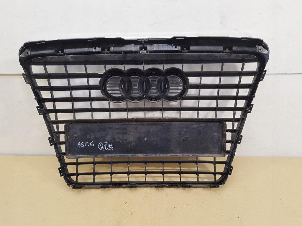 фото №14, Решётка радиатора решётка радиатора бампер перед audi a6 c6 lift s-line 2009-2012 4f0853651aq