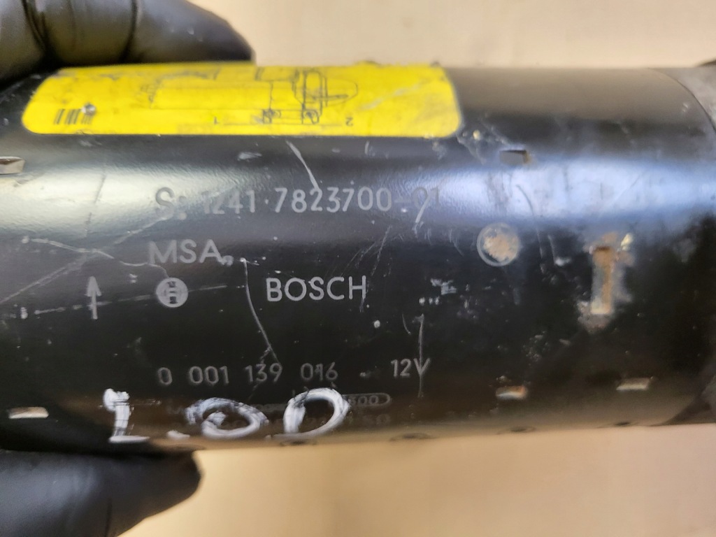 Стартер bmw 3 e91 2.0 d 0001139016 оригінальний номер європа Зі Шроту