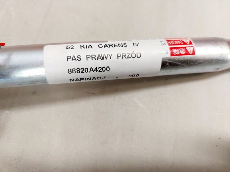 фото №8, Kia carens 4 iv pas безопасности правый перед передний uk 88820-a4200
