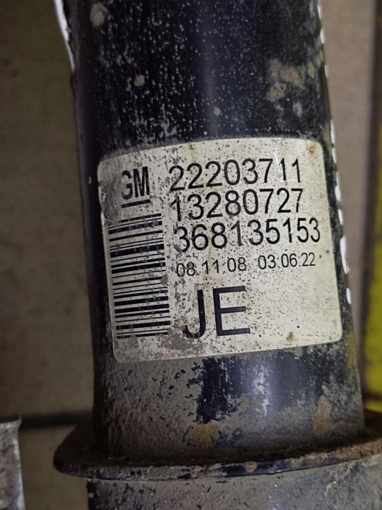 Opel astra h 1.4 амортизационная стойка правый перед 13280727 Недорого