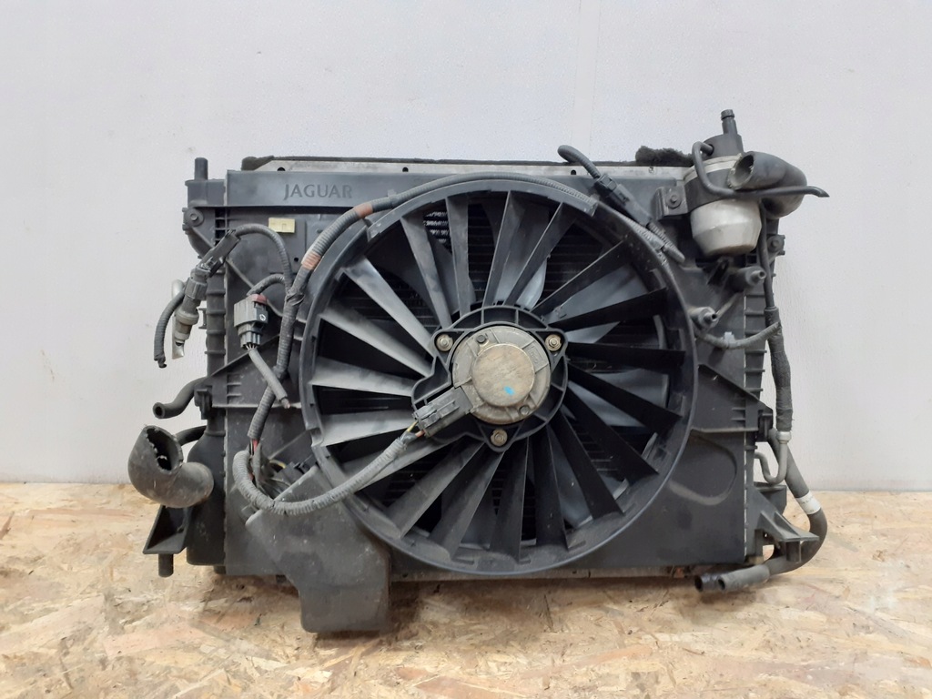 фото №1, Jaguar s-type 3.0 b радиатор вентилятор