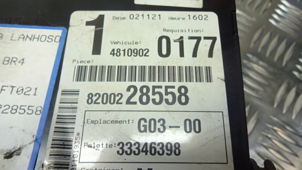 фото №4, Коробка модуль bsi renault laguna ii 1.9 dci 8200213234d