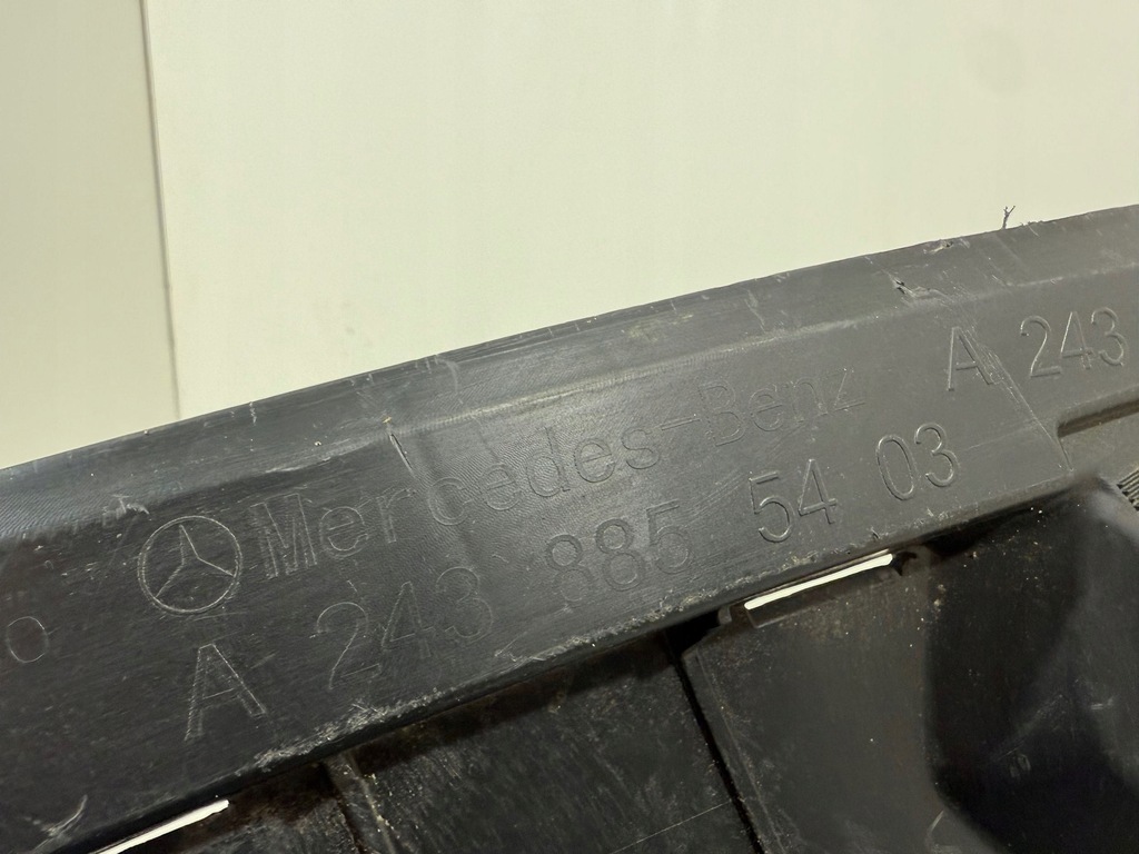 фото №9, Абсорбер защита pod бампер передний перед mercedes eqb x243 a2438855403