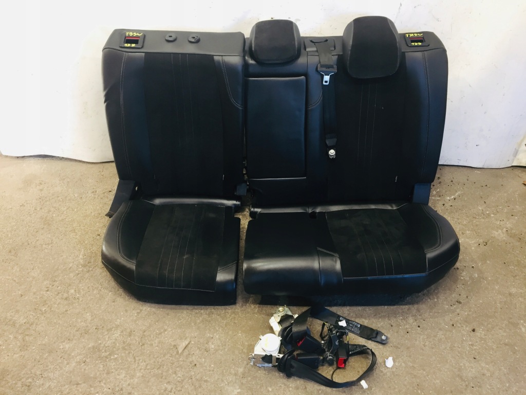 фото №7, Заднее сиденье ремни сиденья обшивки peugeot 308 ii t9 sw kombi полукожа zamszyk #139