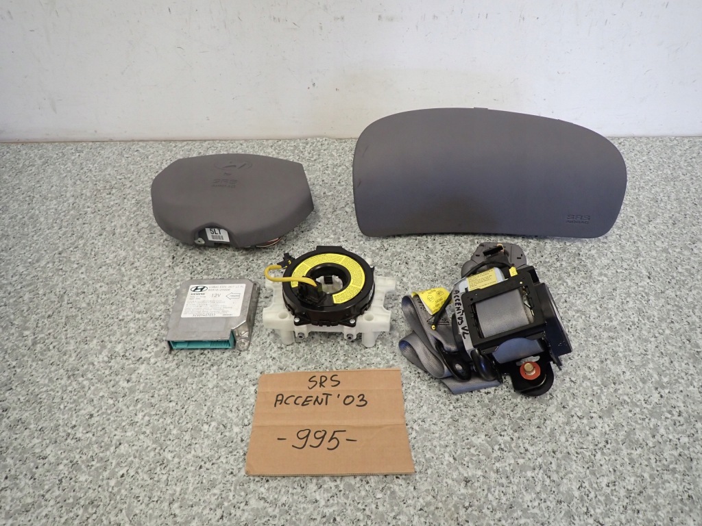 фото №1, Hyundai accent 02-05 подушки безопасности воздушные europa