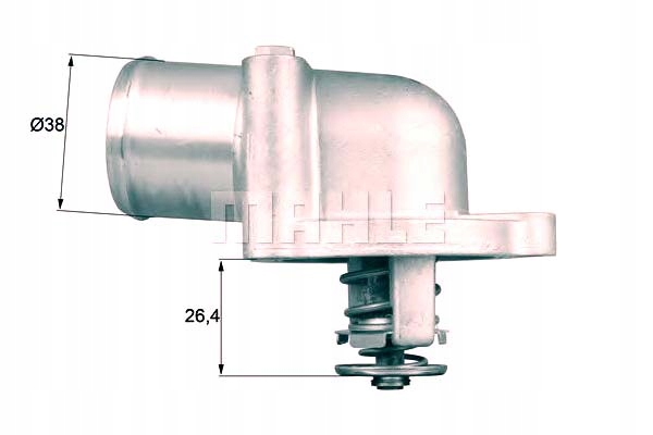 фото №1, Mahle термостат alfa romeo 155 2.5 v6 167.a1c. 16