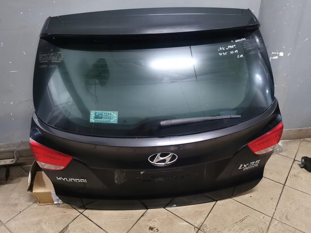 фото №1, Крышка багажника багажника комплектная камера hyundai ix35 pae