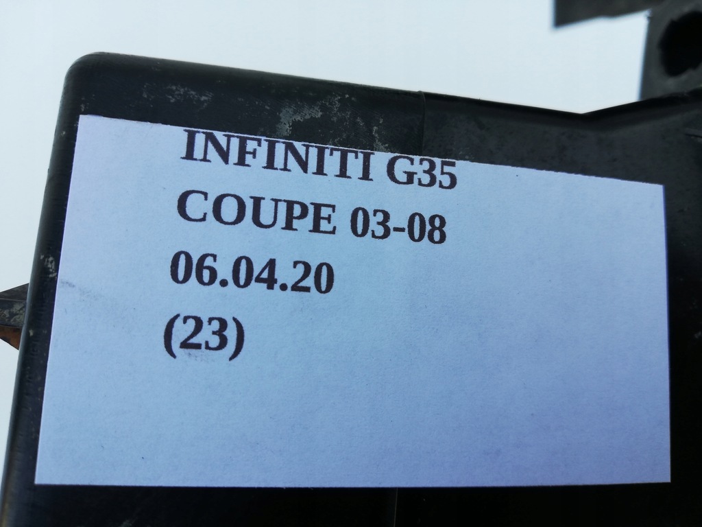 фото №6, Бардачок решітка обдув infiniti g35 coupe